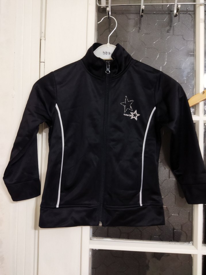 4 yaş kız çocuk Siyah Eşofman Takımı - Görsel 4