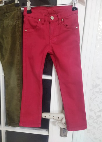 LCW Waikiki 3_4 yaş Renkli Erkek Süet Kemerli Dar Kesim - Görsel 7