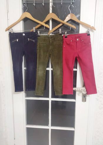 LCW Waikiki 3_4 yaş Renkli Erkek Süet Kemerli Dar Kesim - Görsel 2