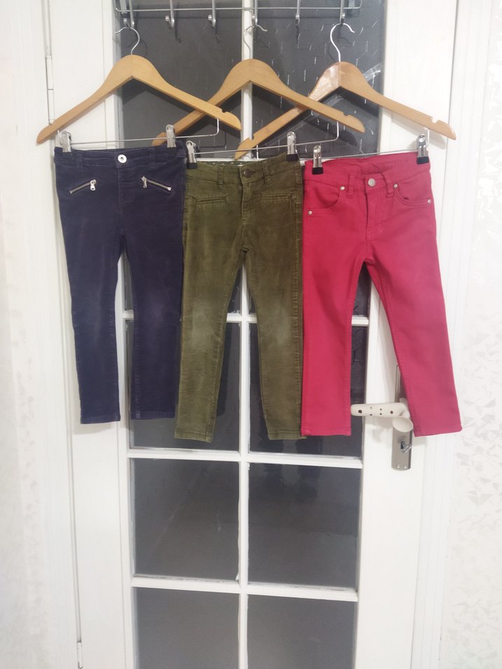 LCW Waikiki 3_4 yaş Renkli Erkek Süet Kemerli Dar Kesim - Görsel 2