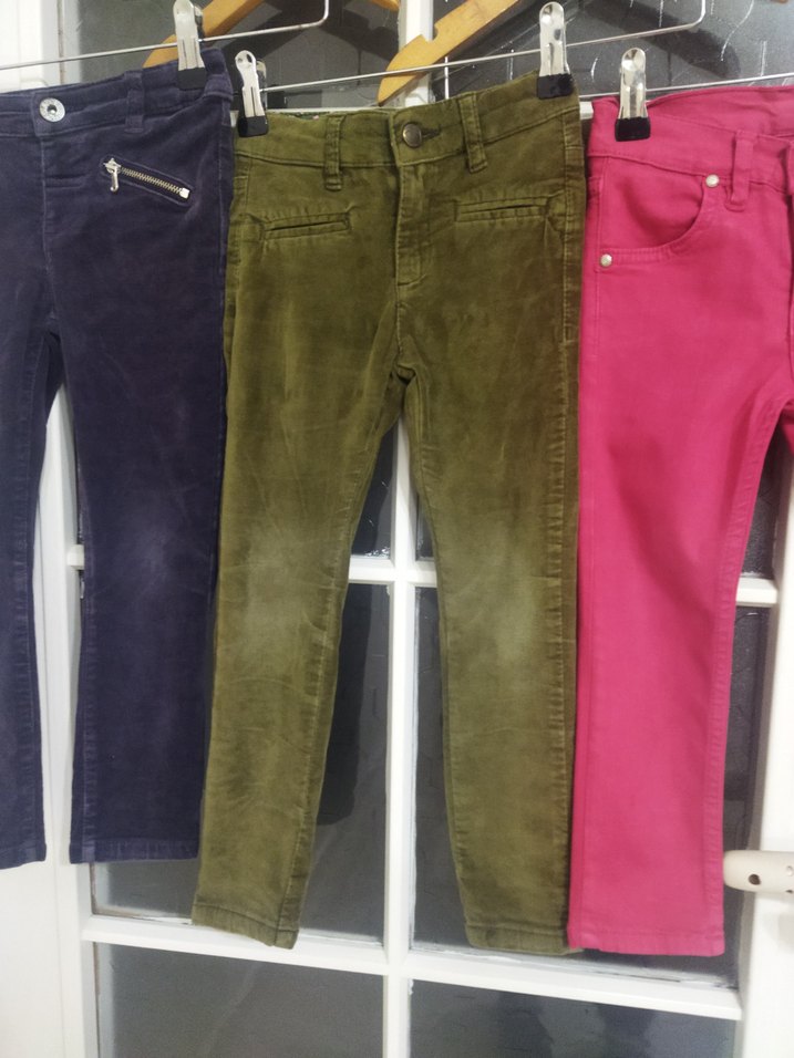 LCW Waikiki 3_4 yaş Renkli Erkek Süet Kemerli Dar Kesim - Görsel 4