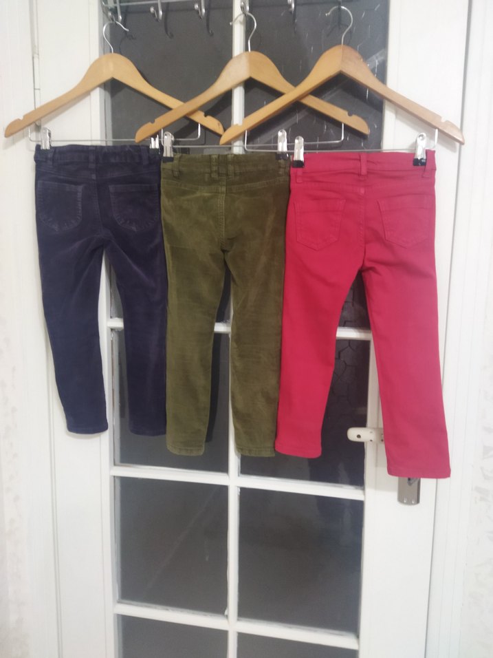 LCW Waikiki 3_4 yaş Renkli Erkek Süet Kemerli Dar Kesim - Görsel 3