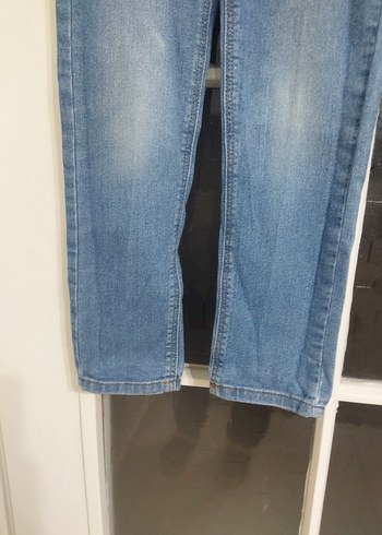 kız  Çocuk Kot Pantolon - Mavi - Görsel 9