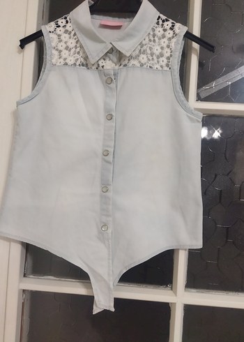 LCW Waikiki kız çocuk 5_6 yaş Gömlek - Görsel 3