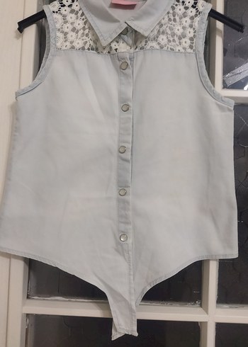 LCW Waikiki kız çocuk 5_6 yaş Gömlek - Görsel 4