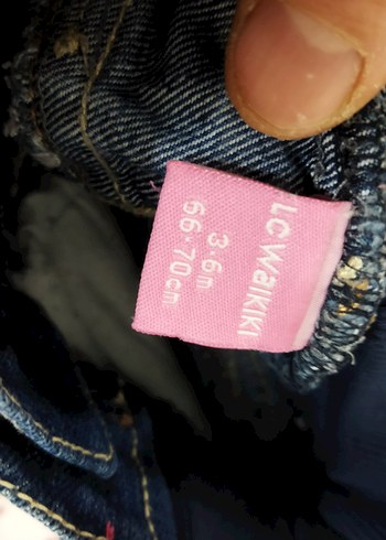 LCW Waikiki kız bebek  kot pantolon 3-6 ay - Görsel 8