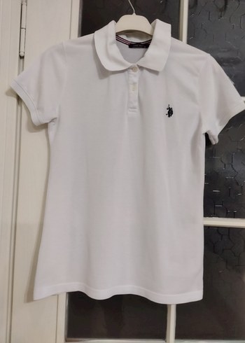 U.S. Polo Assn. Beyaz Erkek Polo Tişört