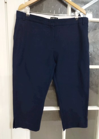 Bayan kumaş kapri pantolon
