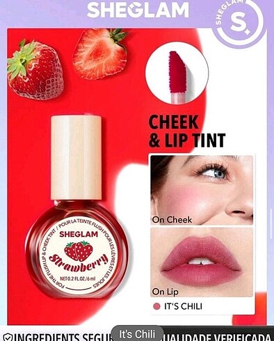 Sheglam ithal tint