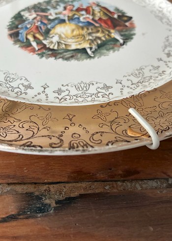 Vintage Salem Chast-O-Gold Porselen - Görsel 4