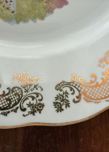 İtalyan Monopoli Porselen Tabak - Görsel 3