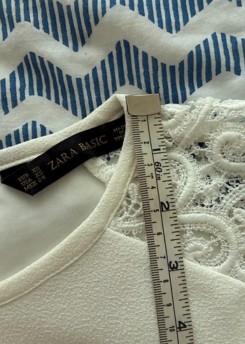 Dantel Detaylı Beyaz Midi Elbise - Görsel 6