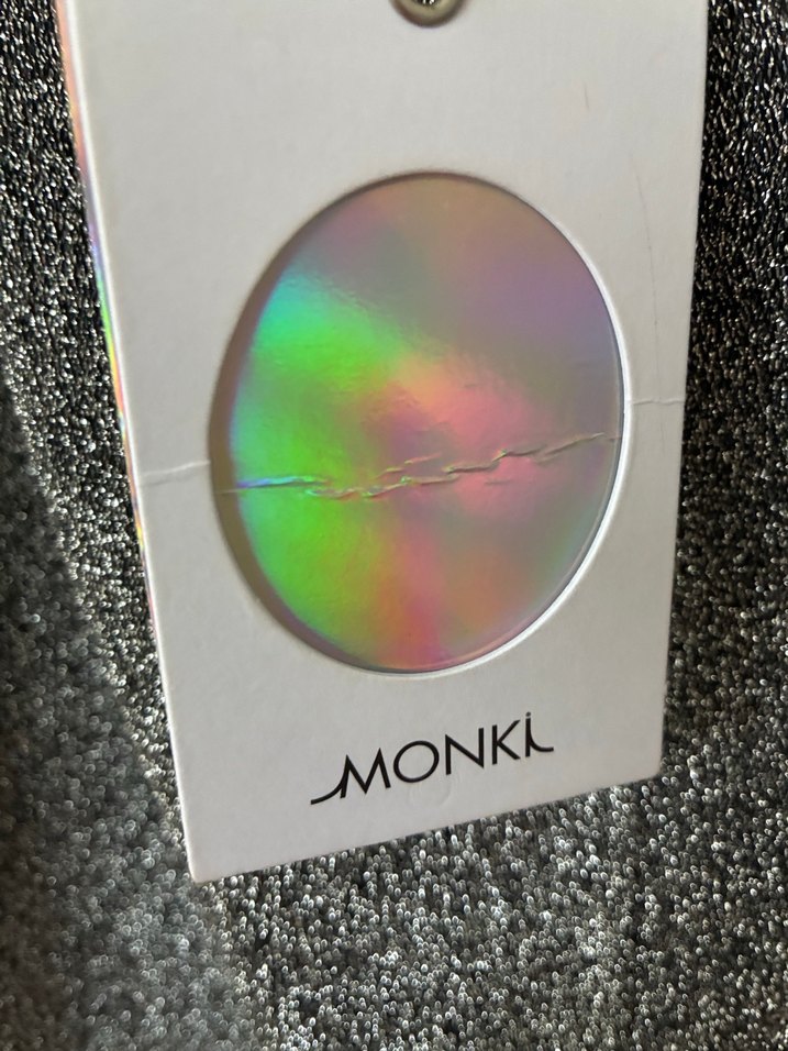 Monki markaKadın Gri Midi Kolsuz Elbise - Görsel 3