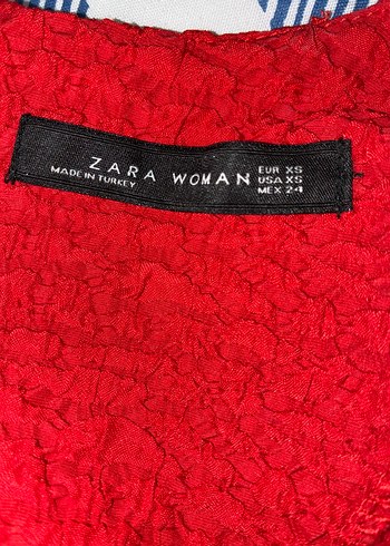 Kırmızı Midi Elbise - Görsel 9