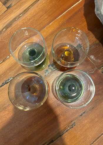 Renkli Ayaklı Mini Kadehler Seti - Görsel 4