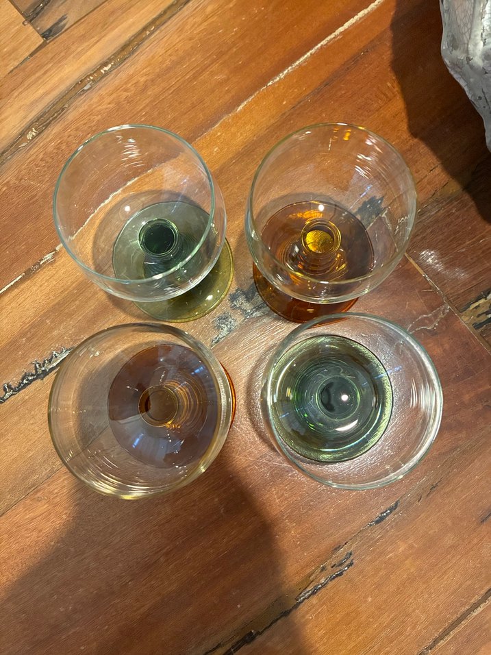 Renkli Ayaklı Mini Kadehler Seti - Görsel 4