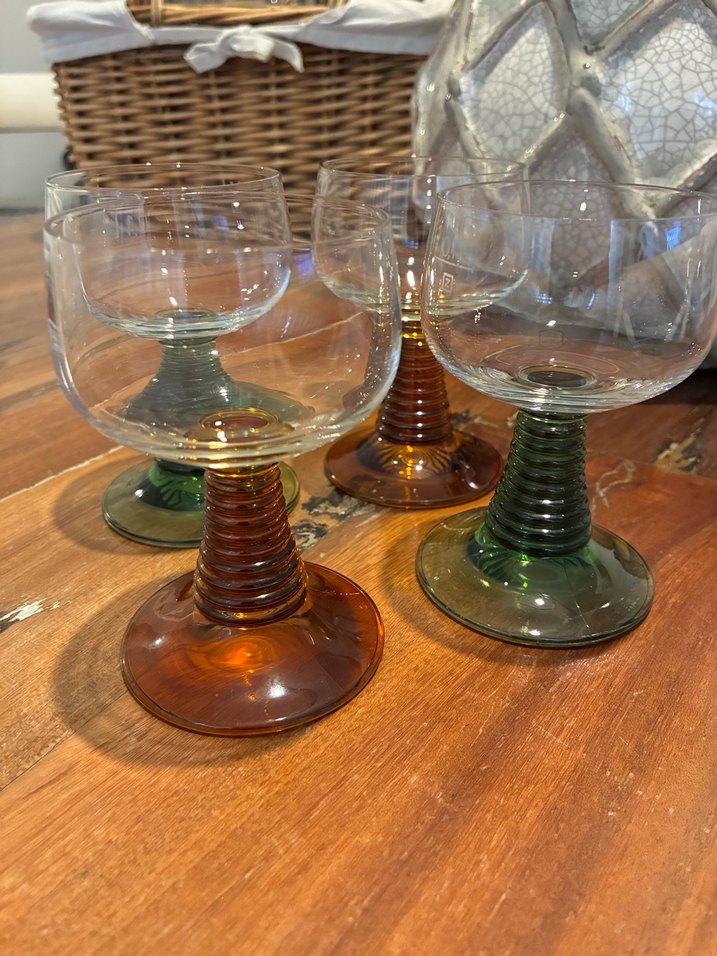 Renkli Ayaklı Mini Kadehler Seti - Görsel 5