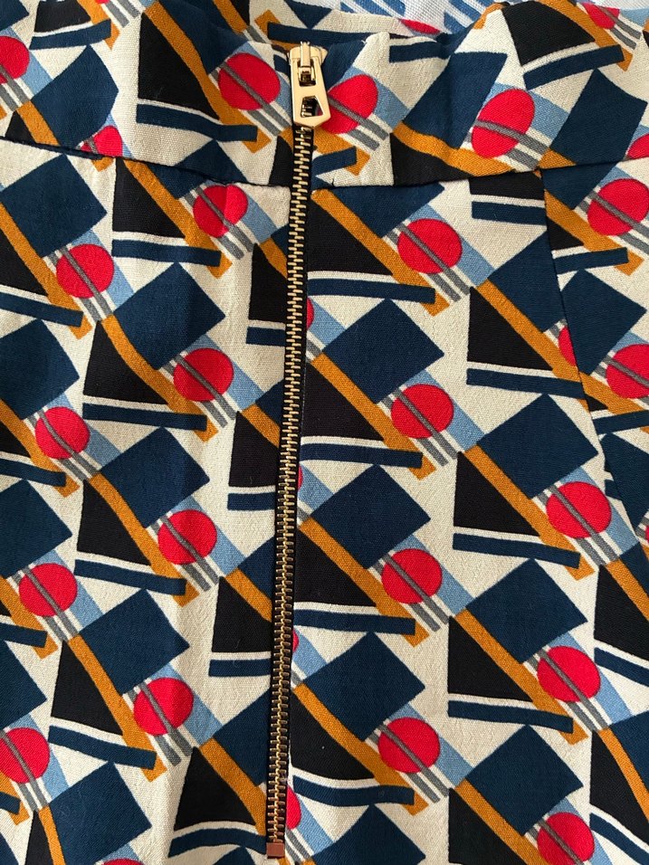 Desenli Volanlı Mini Etek - Görsel 4