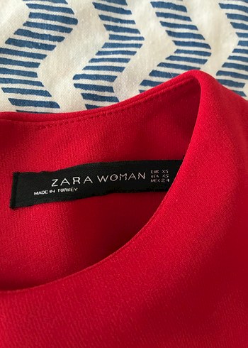 Kırmızı Midi Kadın Günlük Elbise - Görsel 6