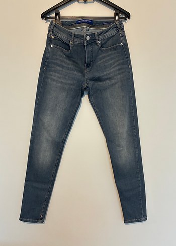 Scotch & Soda Slimfit Gri Kadin Denim Pantolon