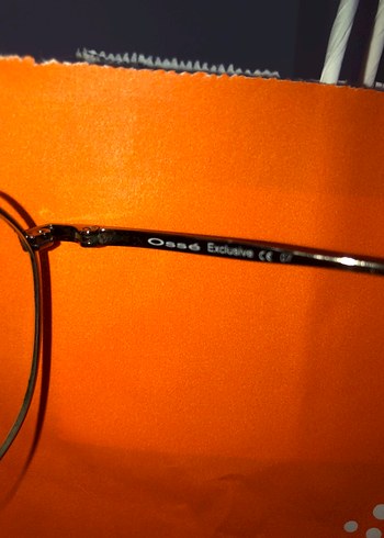 OSSE Gümüş/ Siyah orijinal Optik Gözlük Çerçevesi - Görsel 5