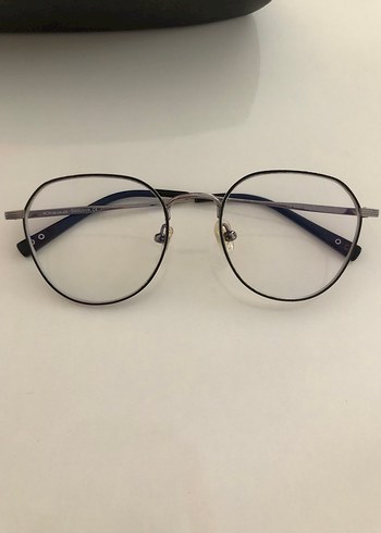 OSSE Gümüş/ Siyah orijinal Optik Gözlük Çerçevesi - Görsel 2