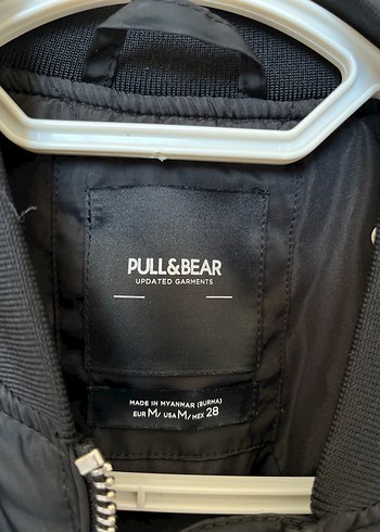 m Beden Siyah Fermuarlı Kadın Street Wear Ceket