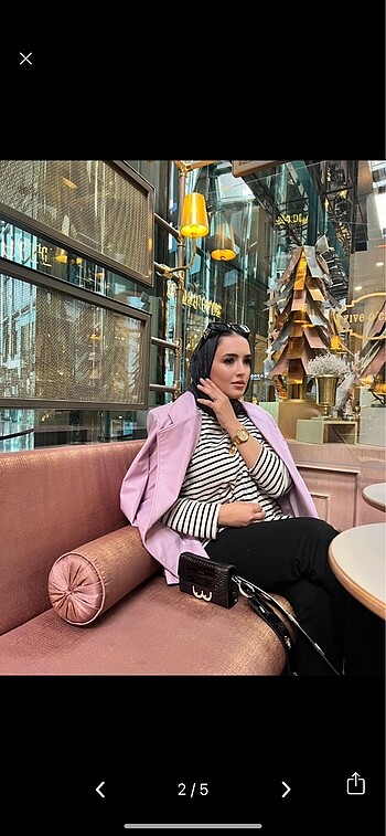 Beyoğlu Butik Deri blazer ceket