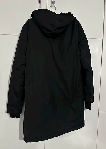 Siyah Fermuarlı Mont - Görsel 5