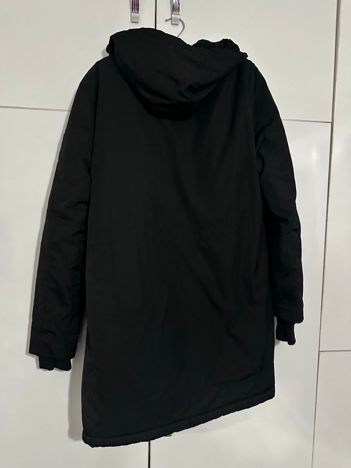 Siyah Fermuarlı Mont - Görsel 5