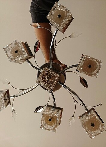 7'li LED'li Avize