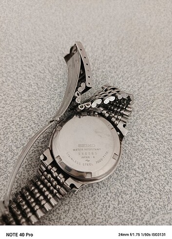  Beden Seiko 7005 otomatik saat