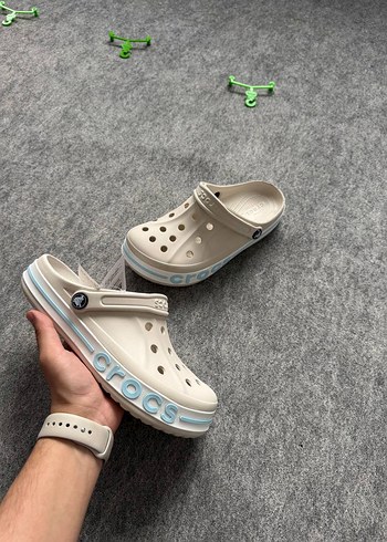 Crocs Erkek-Kadın Beyaz Platform Topuklu Terlik