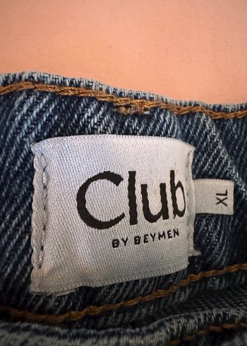 42 Beden mavi Renk Beymen Club mom fit jean