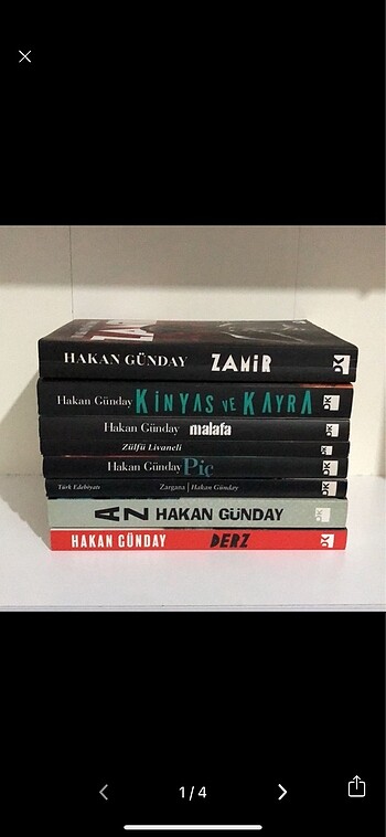 Hakan Günday kitapları