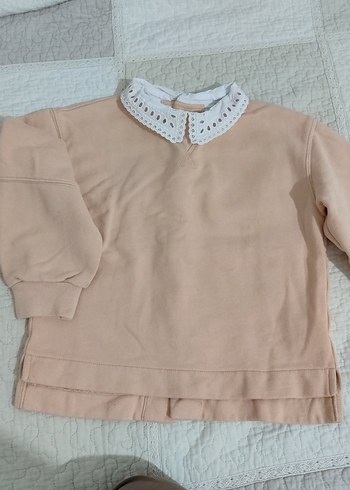 Reiss Kız Çocuk Bej Triko Sweatshirt