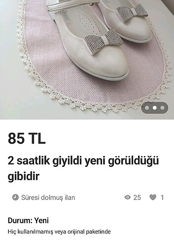 Diğer 2saat giyilmiş tir tertemiz 