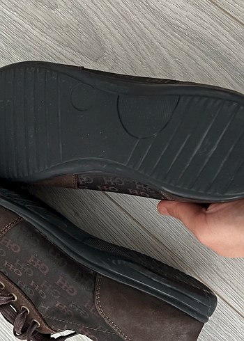 Kahverengi Bağcıklı Erkek Spor Ayakkabı - Görsel 5