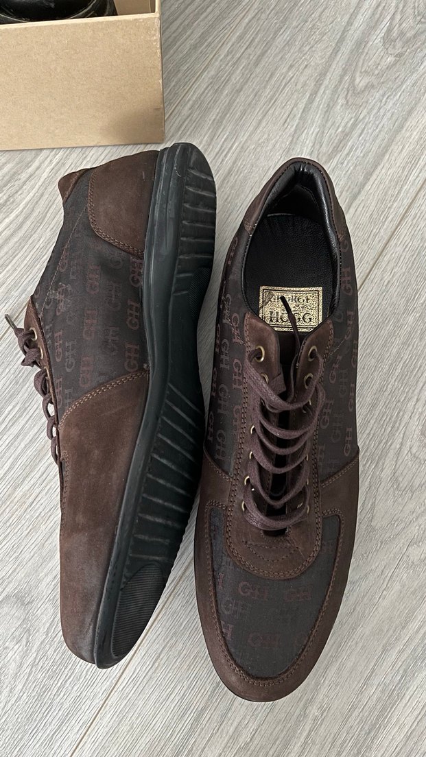 Kahverengi Bağcıklı Erkek Spor Ayakkabı - Görsel 2