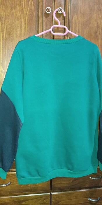 46 Beden yeşil Renk Sweatshirt