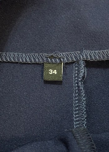 Lacivert Mini şort Etek - Görsel 6