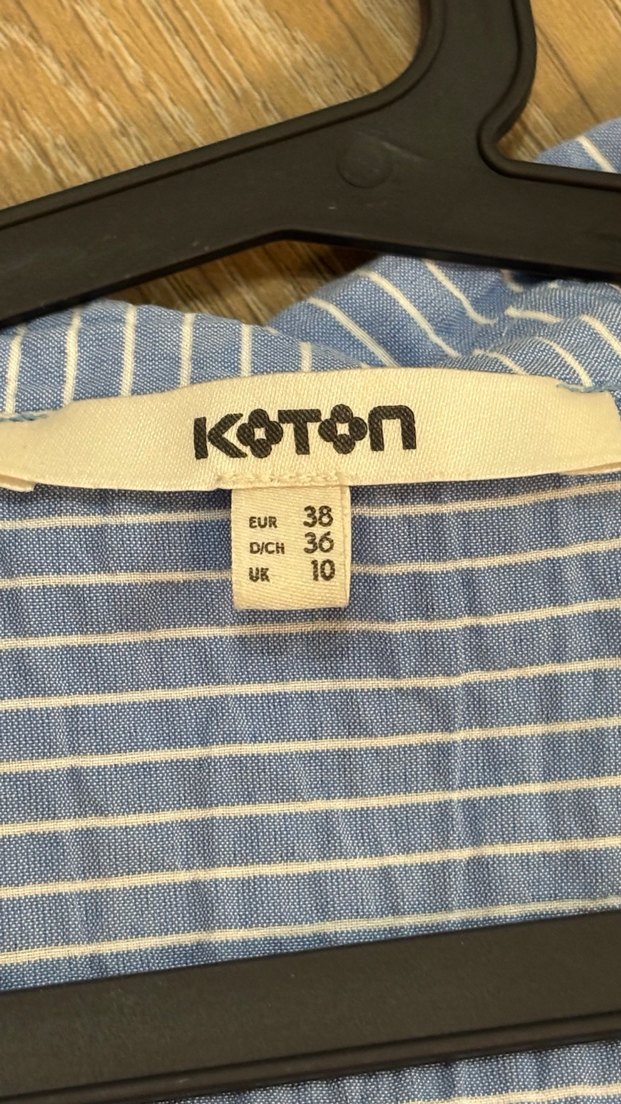 Mavi Kısa Kollu Kısa Tulum - Görsel 4