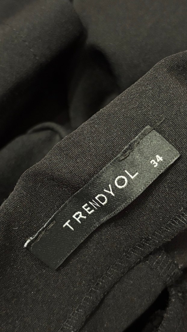 Siyah Mini Şort Etek - Görsel 5