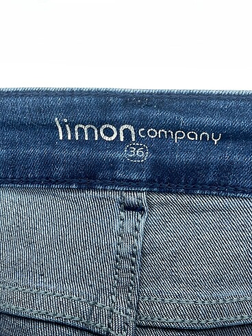 36 Beden mavi Renk Limon Company Jean / Kot %70 İndirimli.