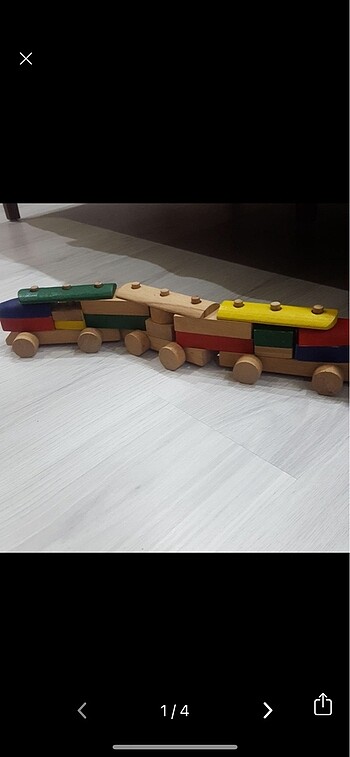 Ahşap tren