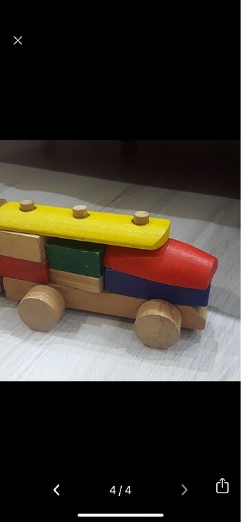  Beden Renk Ahşap tren