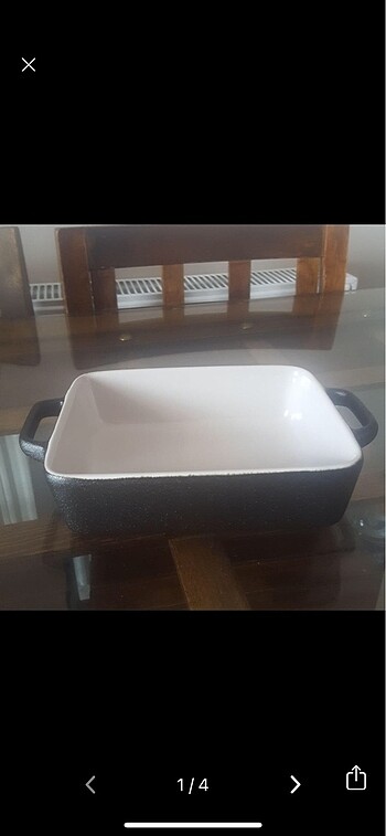 Seramik kaplı fırın kabı