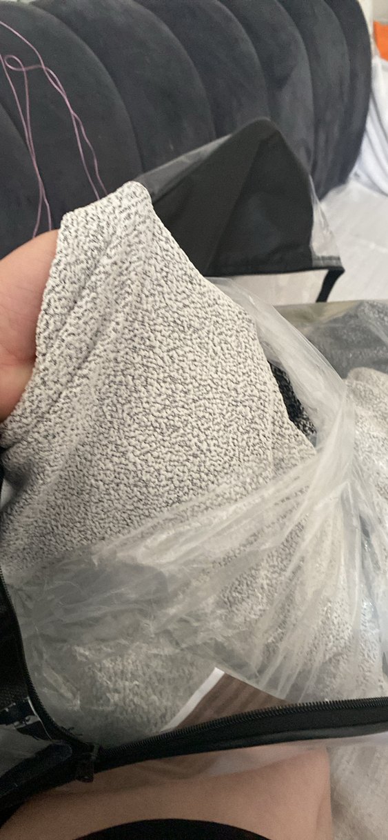 Gri Baskılı Modern Koltuk Örtüsü - Görsel 2