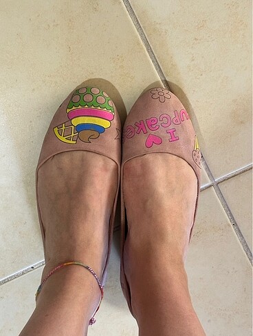Bambi Cupcake pembe tatlı babet 37