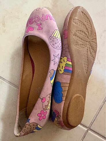 37 Beden Cupcake pembe tatlı babet 37